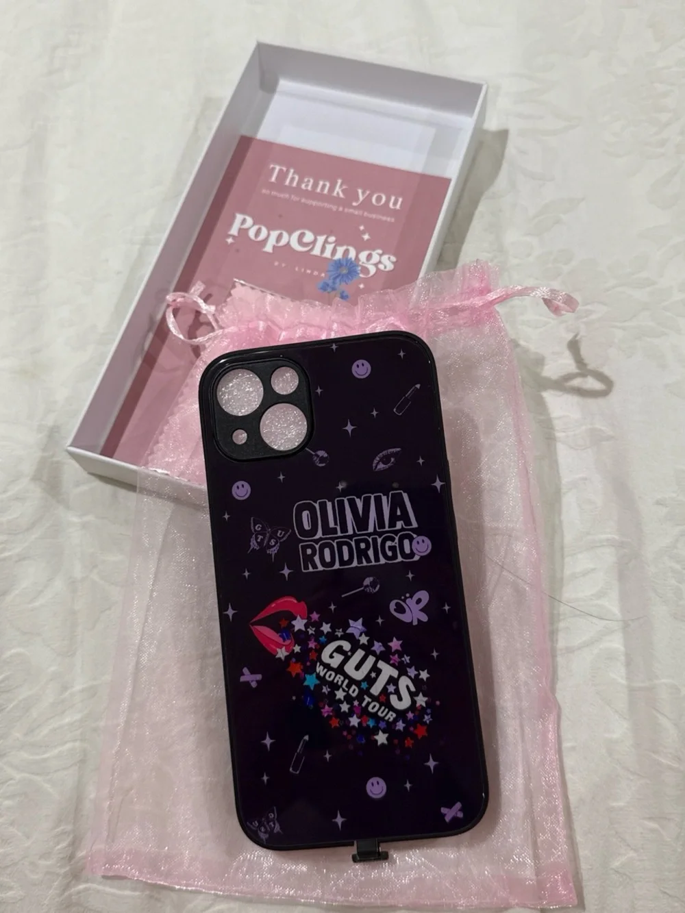 PopClings By Linda Olivia Rodrigo GUTS World Tour Light Up Phone Case